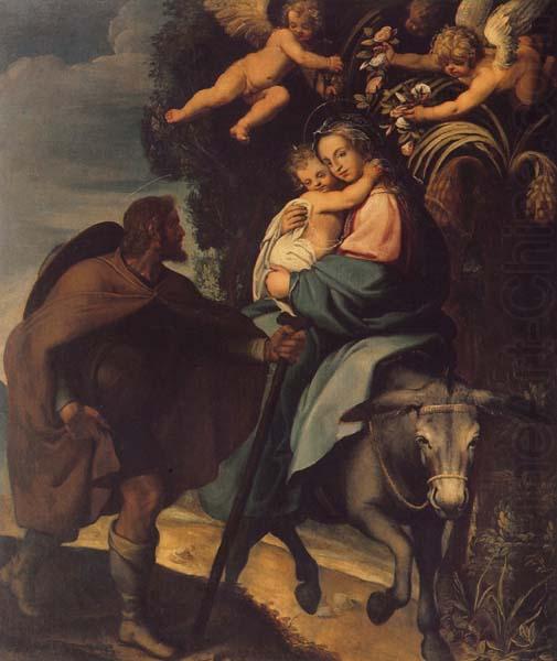 Carducci, Bartolommeo The Flight into Egypt china oil painting image